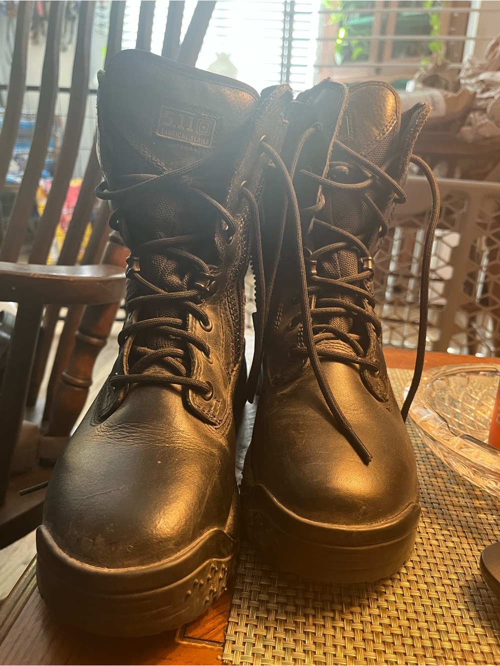 5.11 Tactical Black Men's Tactical Lace-Up Boots
